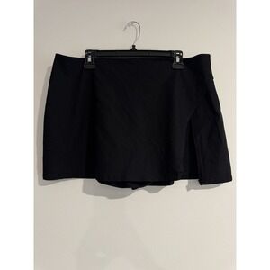 Arula Womens Skort Size A (14-16) Black Skirt Summer Stretchy